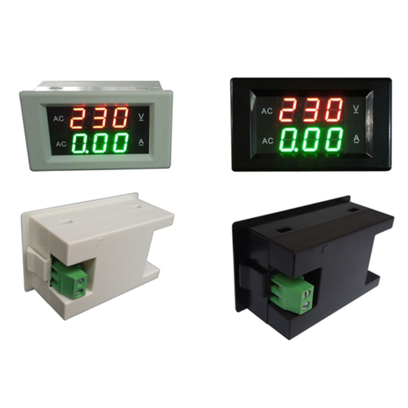Btsg 500V/50A LCD Monitor Gauge Voltmeter Ammeter Detektor Kapasitas Daya