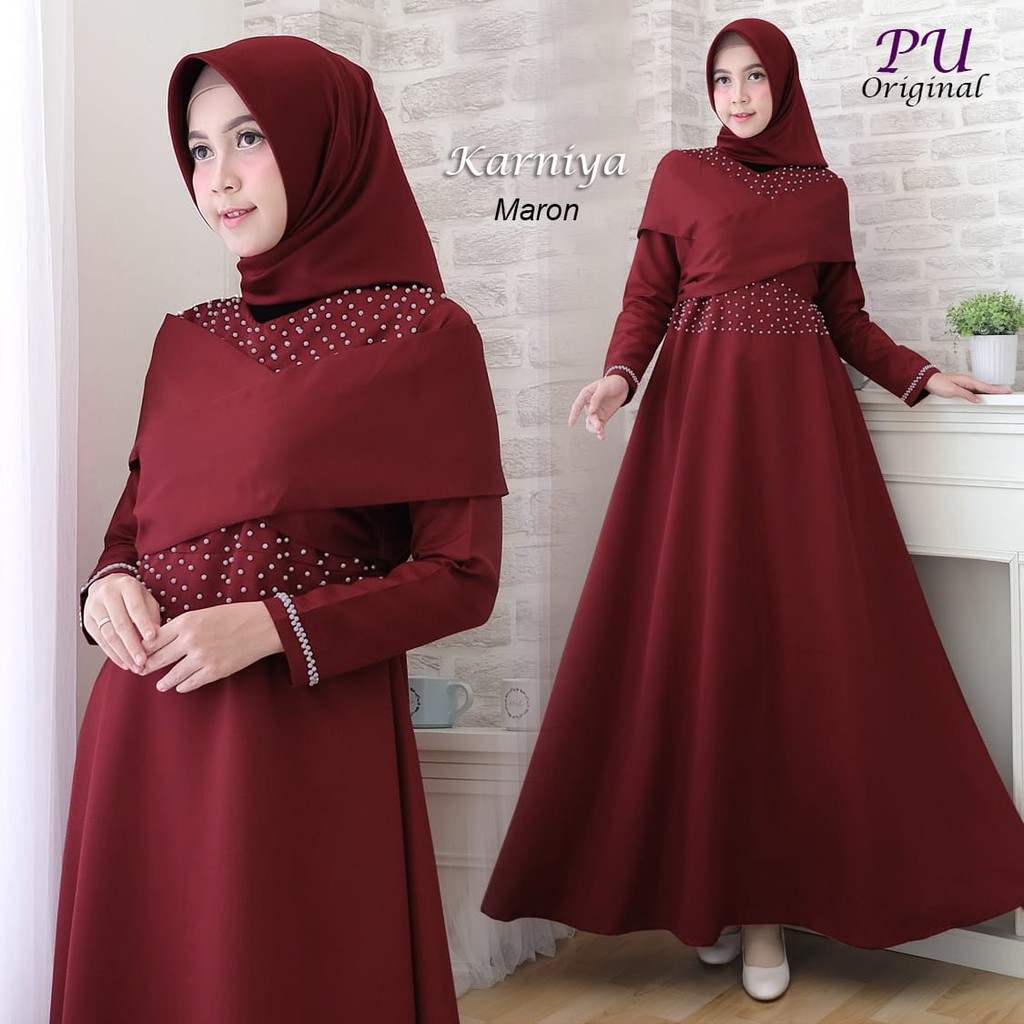 HOPYLOVY - GAMIS MODERN KARNIVA BALOTELLI TABUR MUTIARA