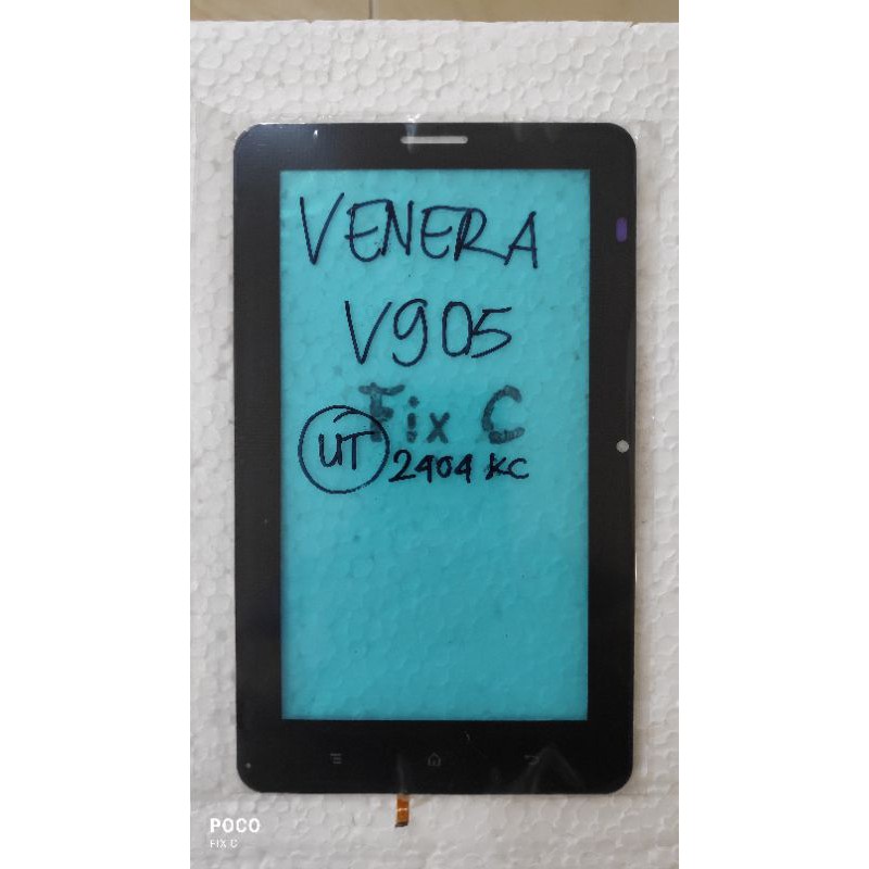 layar sentuh touchscreen ts Venera V905 hitam