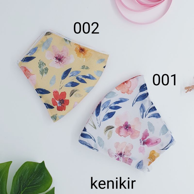 

Seruni Living Masker Kain Waterproof 2 lapis Bunga Kenikir