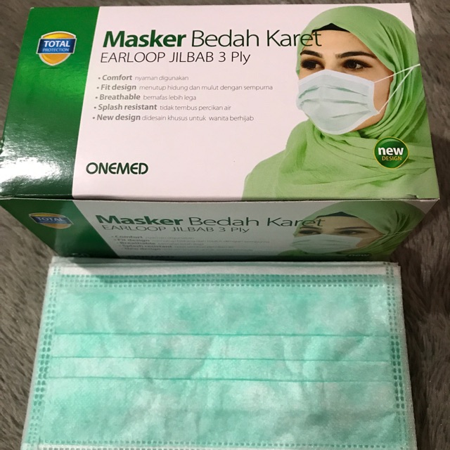 Masker Hijab Ecer