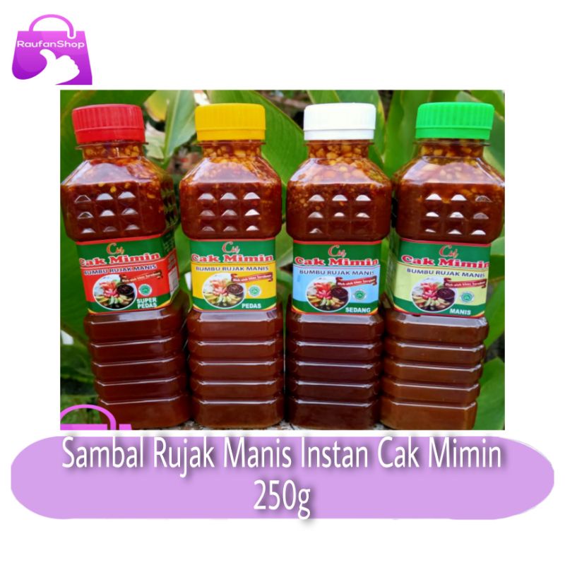 

Sambal Bumbu Rujak Manis/Rujak Buah Cak Mimin 200g