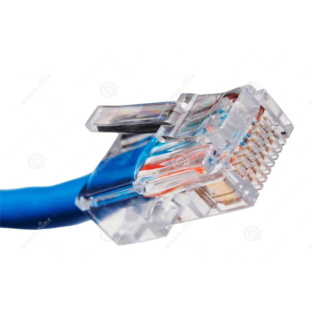 CONNECTOR RJ45 STANDARD / KONEKTOR RJ45 BIASA ISI 100PCS