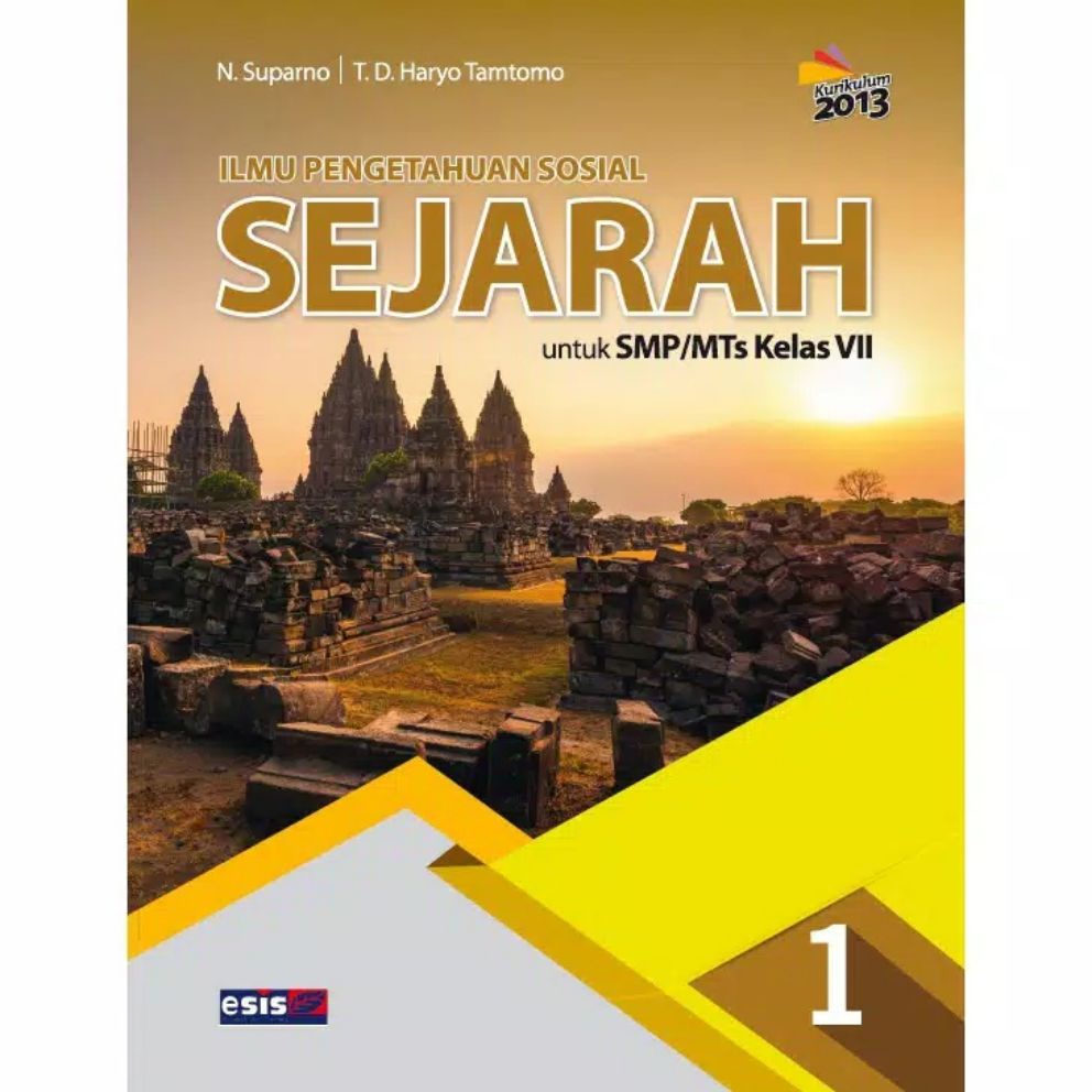 IPS SEJARAH SMP/MTS KELAS 7/VII PENERBIT ERLANGGA, N. SUPARNO