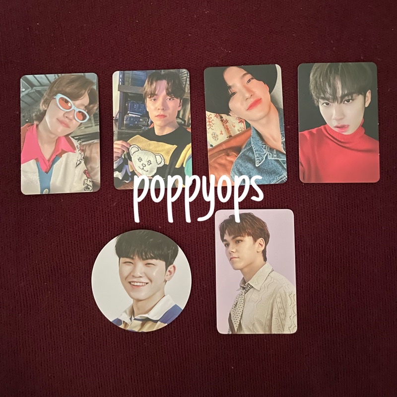 [PC] PHOTOCARD GOING SEVENTEEN MAGAZINE GOMAGZ HOSHI MINGYU VERNON THE8