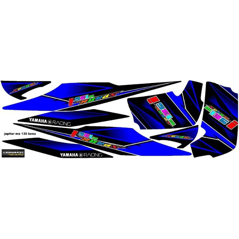 Sticker Jupiter MX old