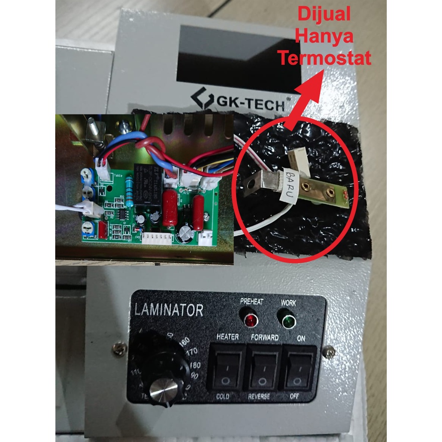 

Thermistor Thermostat Sensor Pengatur Suhu Alat Mesin Laminating