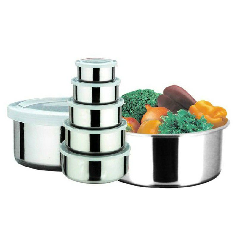 Panci Rantang makan beranak stainless steel 5 susun tempat makanan fresh rice box manci kotak nasi sayur