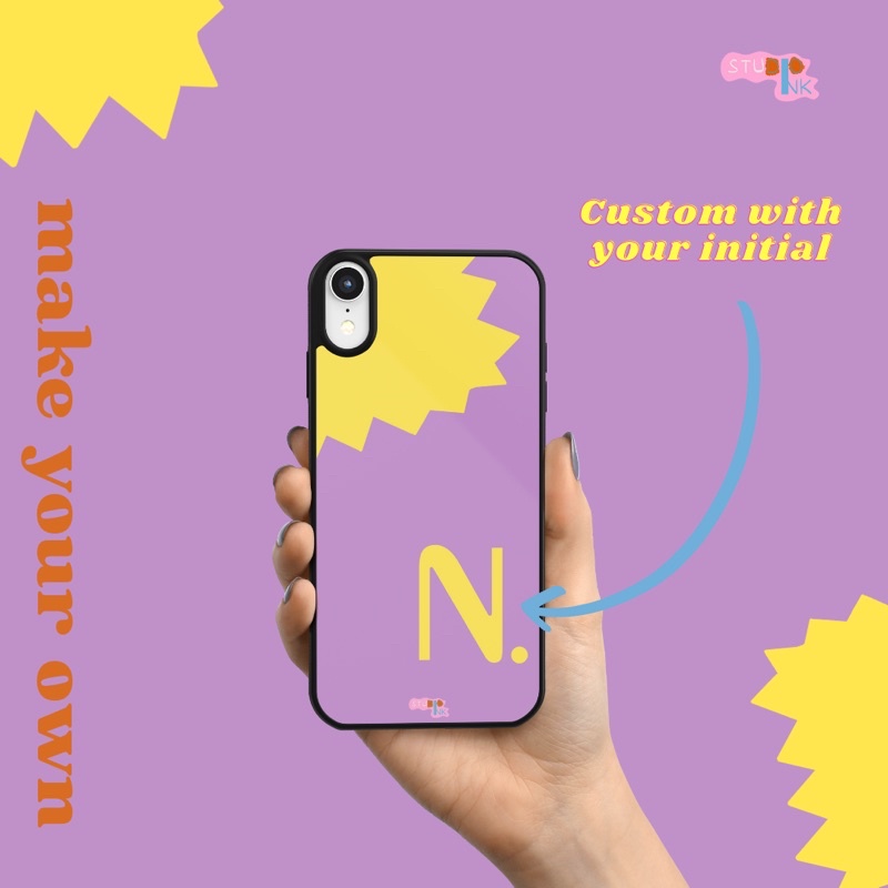 2D rubber case/ custom case/ custom nama/ iphone case/ case hp/ studioink phonecase