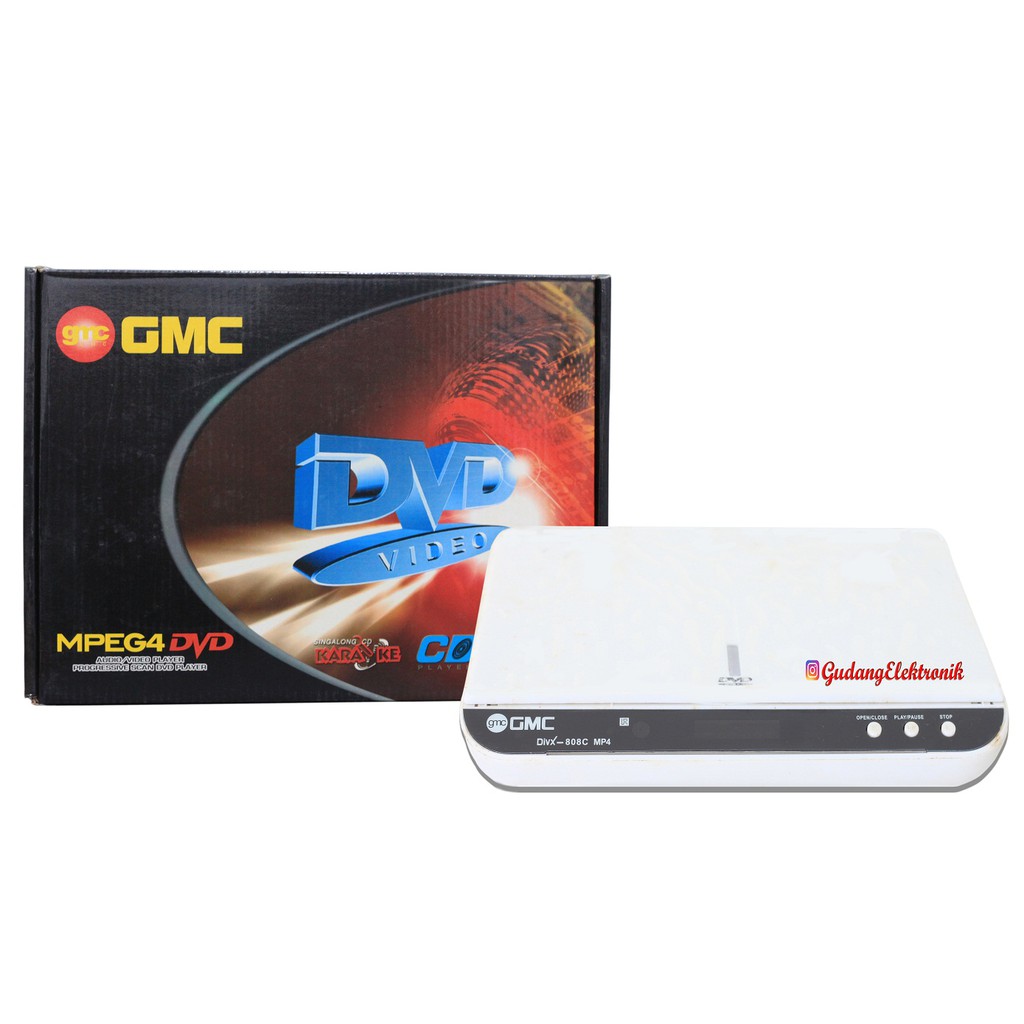 GMC MPEG4 Dvd Audio/Video Player - DIVX-808C