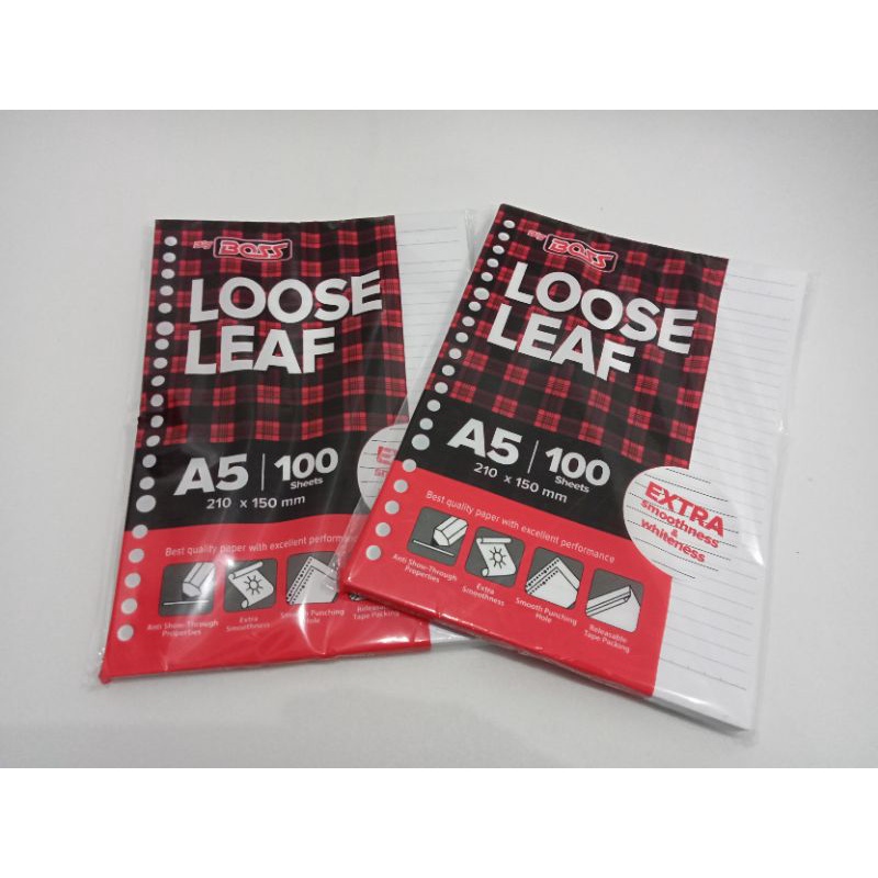 

Kertas Binder / Kertas A5 / Kertas B5 /Isi Binder