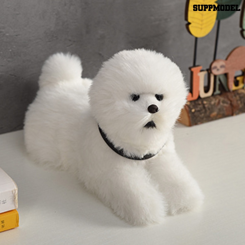 Boneka Plush model Anjing Teddy Lucu Untuk Dekorasi / Hadiah Ulang Tahun