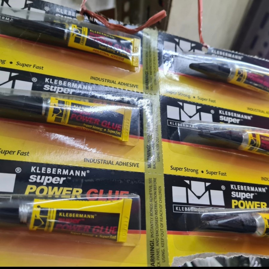 

Klebermann super power glue, lem karet serba guna