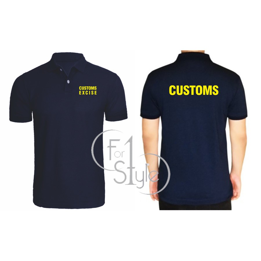 POLO SHIRT CUSTOMS BEA CUKAI NAMA CUSTOME