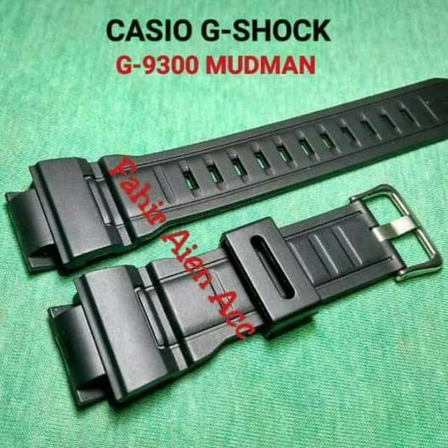 STRAP TALI JAM CASIO G-SHOCK G-9300 MUDMAN RUBBER STRAP G-SHOCK MUDMAN G9300 G 9300