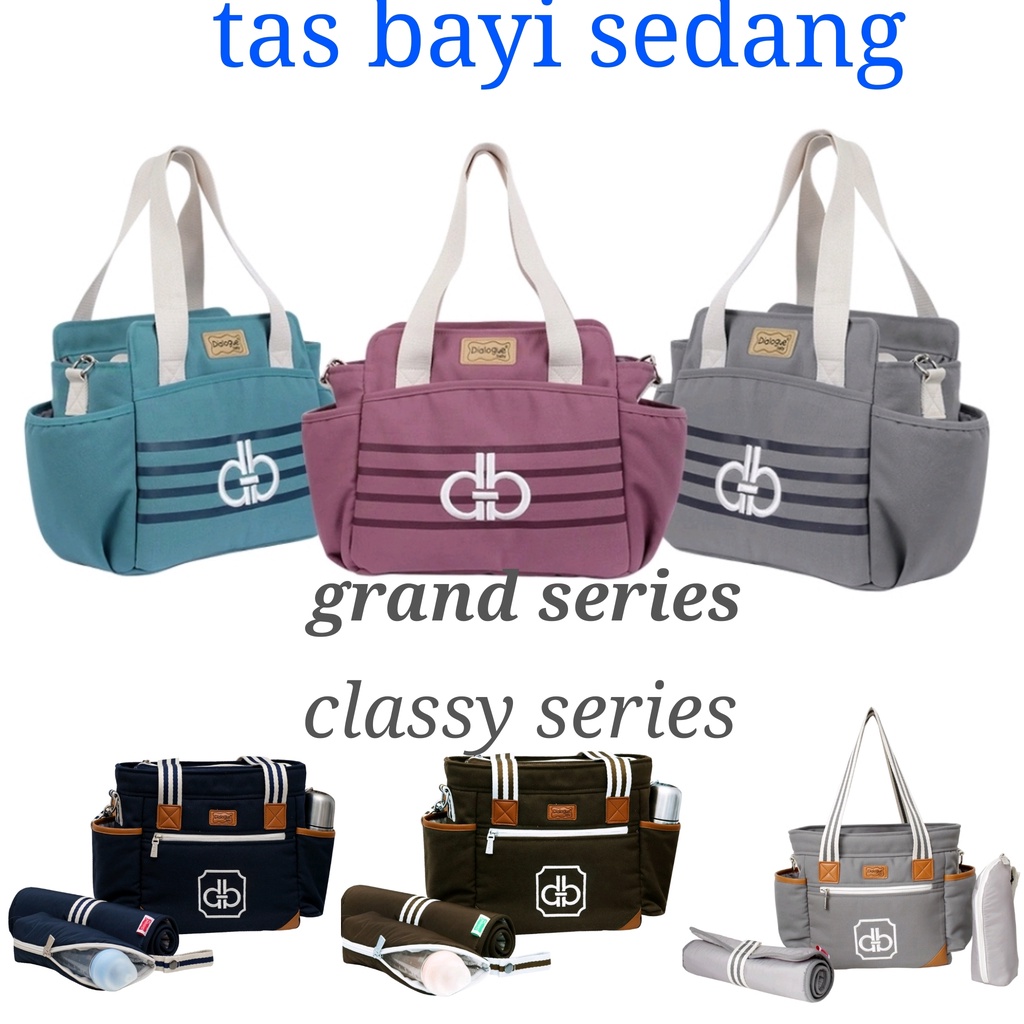 Dialogue Baby Tas Sedang 3 in 1 Set Classy Series DGT7411 grand series 7415