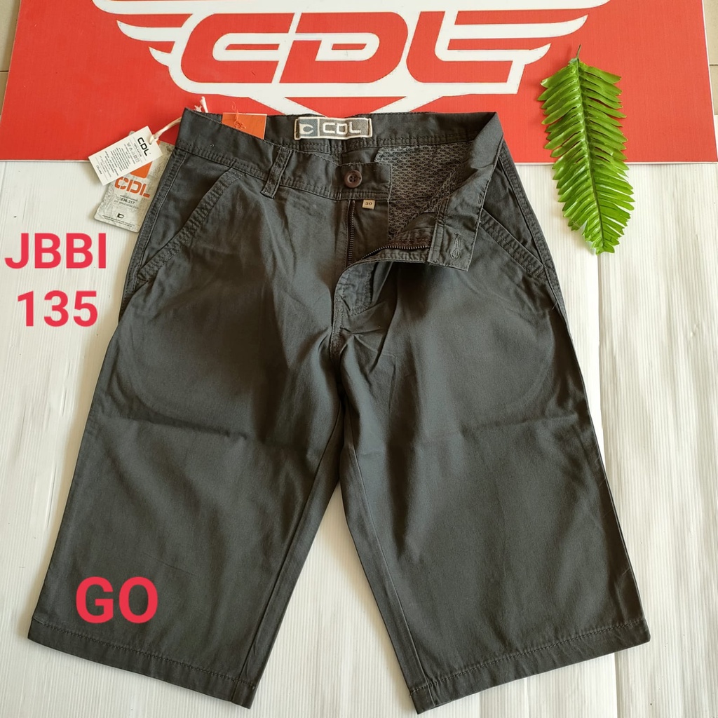 gos CDL By CARDINAL CELANA OFFICER Celana Pendek Casual Chino Pockets Slimfit Original Katun Bermuda