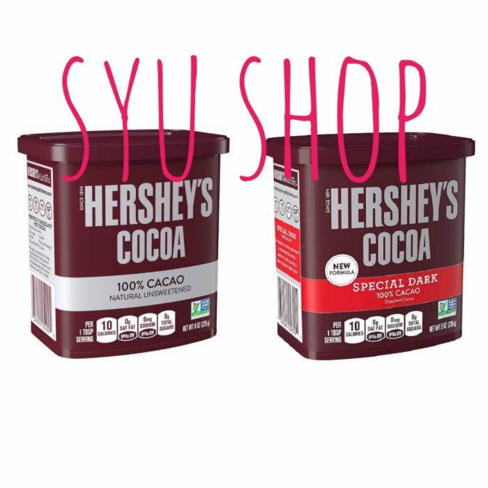 

(BISA COD) hersheys hershey's cocoa powder special dark unsweetened 226 gr - special dark