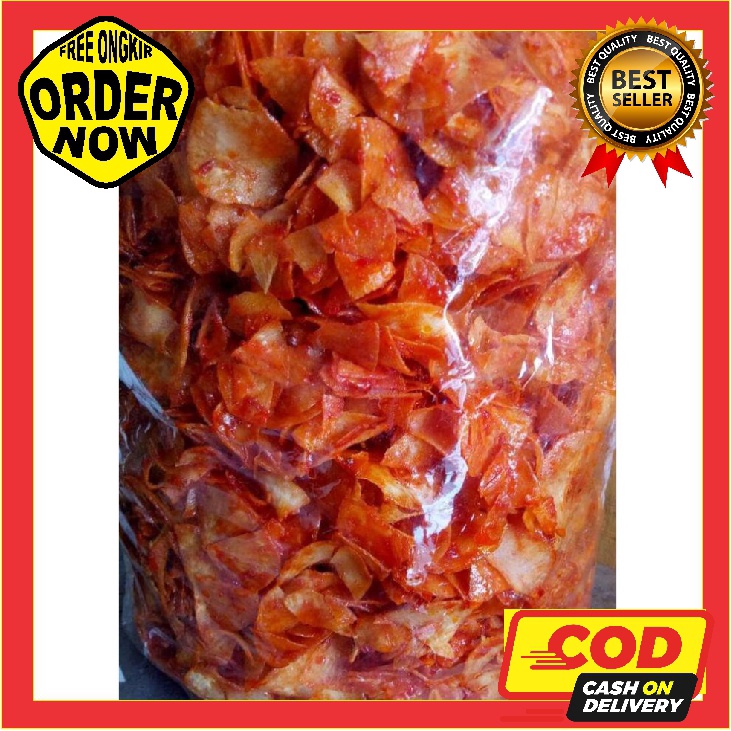 

Kripik Singkong Pedas dan Gurih