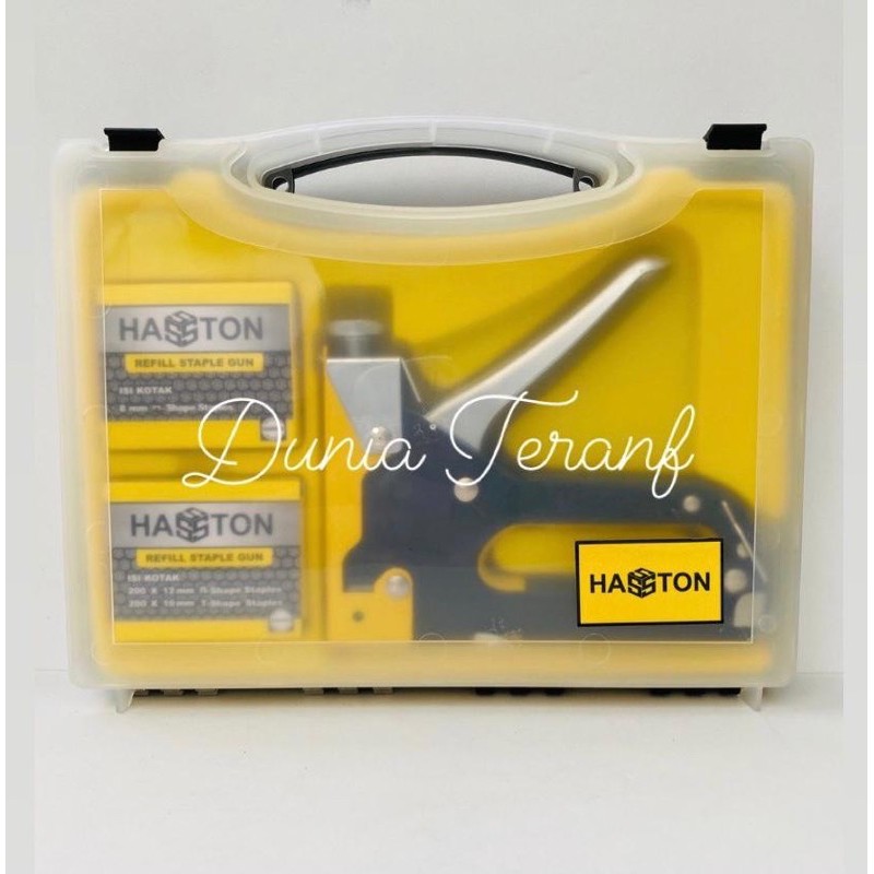 

Staples Gun 3in1 Staple Jok Tembak 3way Tacker Jok Hekter - HASSTON PROHEX