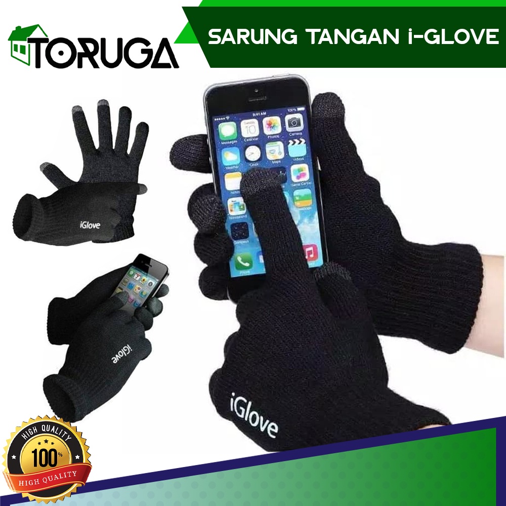 Sarung Tangan Sepeda Motor IGlove TouchScreen  HP Handphone iPhone