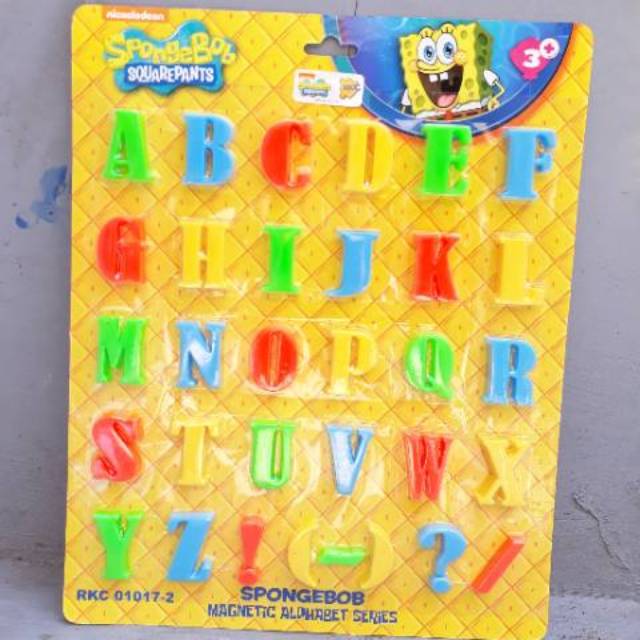Abc magnet huruf besar