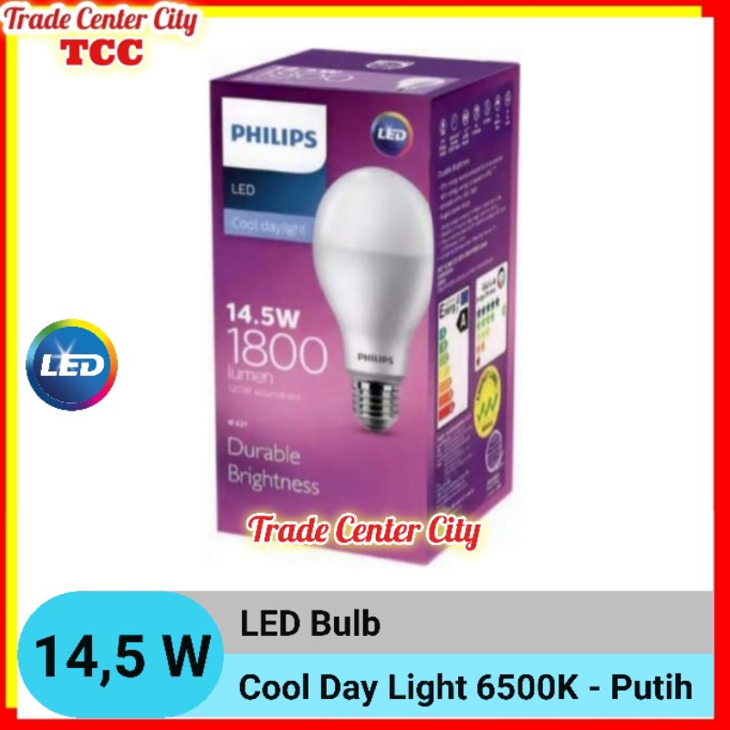 Jual Philips Lampu Led 14 5 Watt 14 5 W Bulb Cahaya Putih Bohlam Lampu