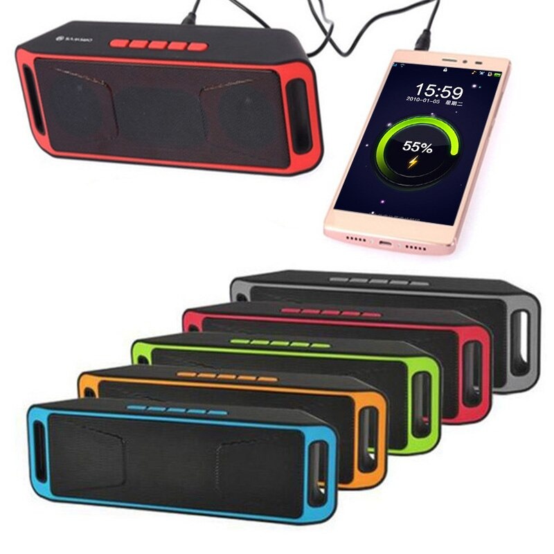 [BISA COD] Speaker Bluetooth Megabass Stereo A2DP S208 Speaker Stereo Megabass