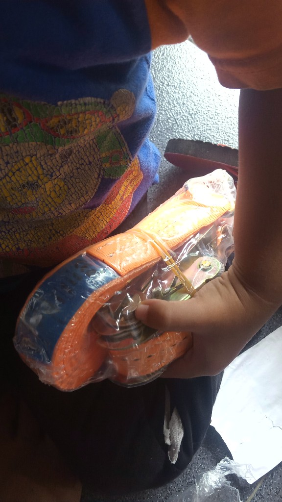 Ratchet Lashing / Track Belt 1 Uk.1ton X 8mtr Sagas