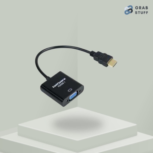 Adapter HDMI ke VGA Female dengan Audio / Kabel Converter Vga To Hdmi Kabel VGA To HDMI With Audio Converter Adapter / Kabel Penghubung Laptop Ke Proyektor Kabel Konverter Usb Kabel Penghubung Monitor /Converter Hdmi To Vga Audio Hdmi To Vga Audio