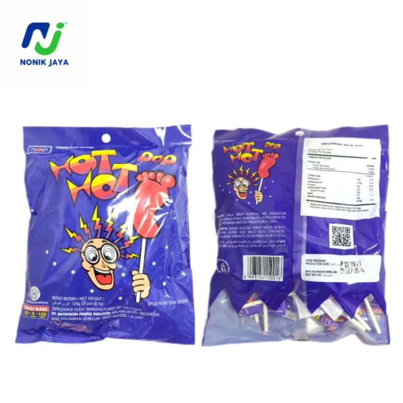 Permen Hot Kaki Sak isi 25 Pcs