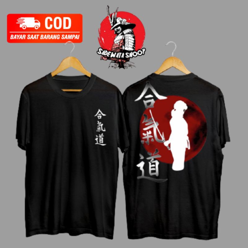 Kaos samurai jepang dewasa / baju distro pria samurai / tshirt samurai jepang cowok / kaos laki laki