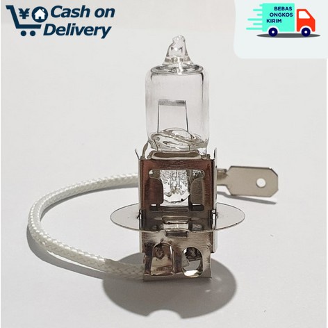 Wealthy H3 Automotiv Lighting || Bohlam Lampu - 12V/55W - Clear