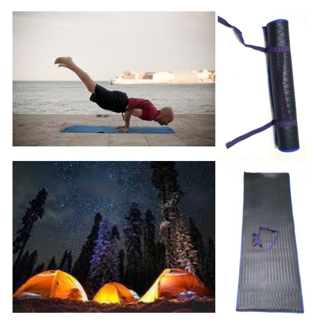 Matras Alas Tidur Camping YOGA Senam Traveling Outdoor Spon 113164