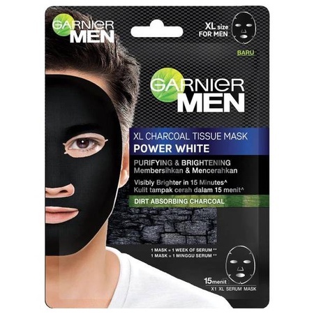 GARNIER MEN MASK CHARCOAL
