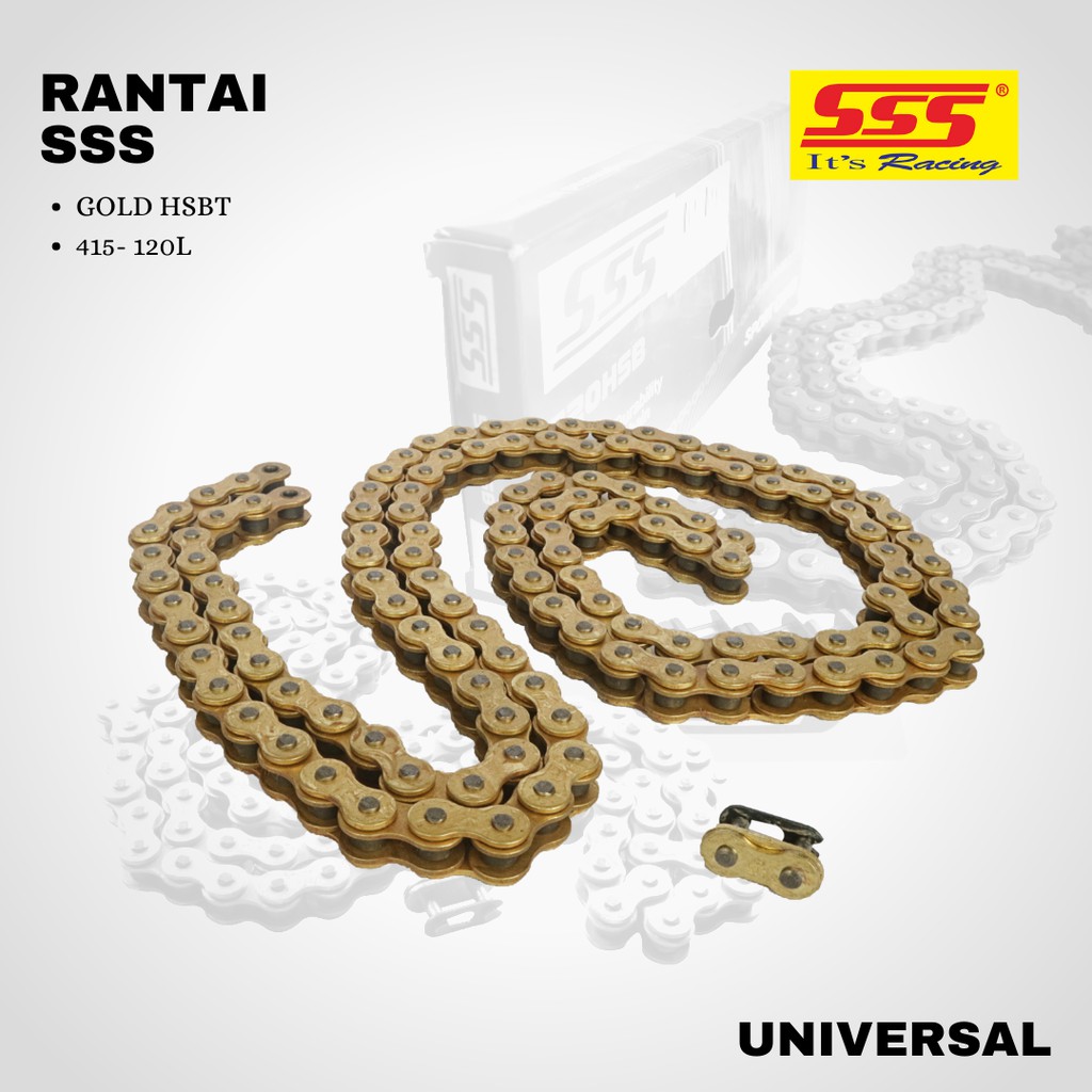 Rantai sss 415 120L HSBT GOLD