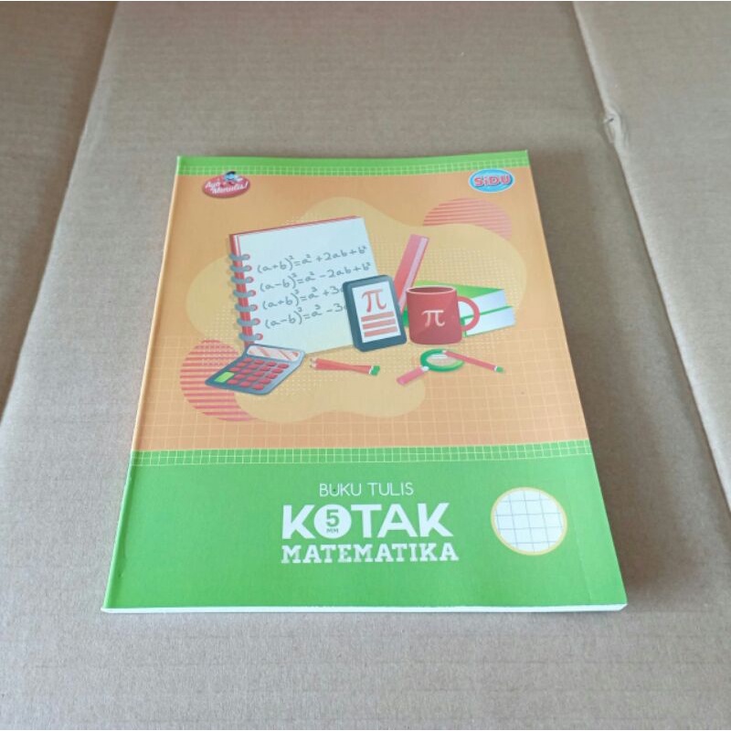 

(2 buku) Buku Tulis Matematika / Buku Tulis Kotak Kecil