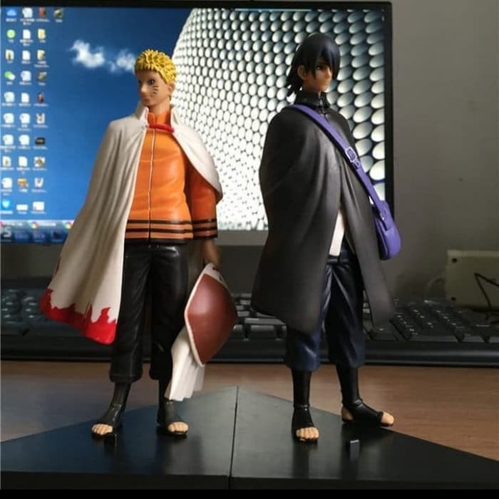 Action Figure Anime Hokage Naruto Sasuke Serial Boruto