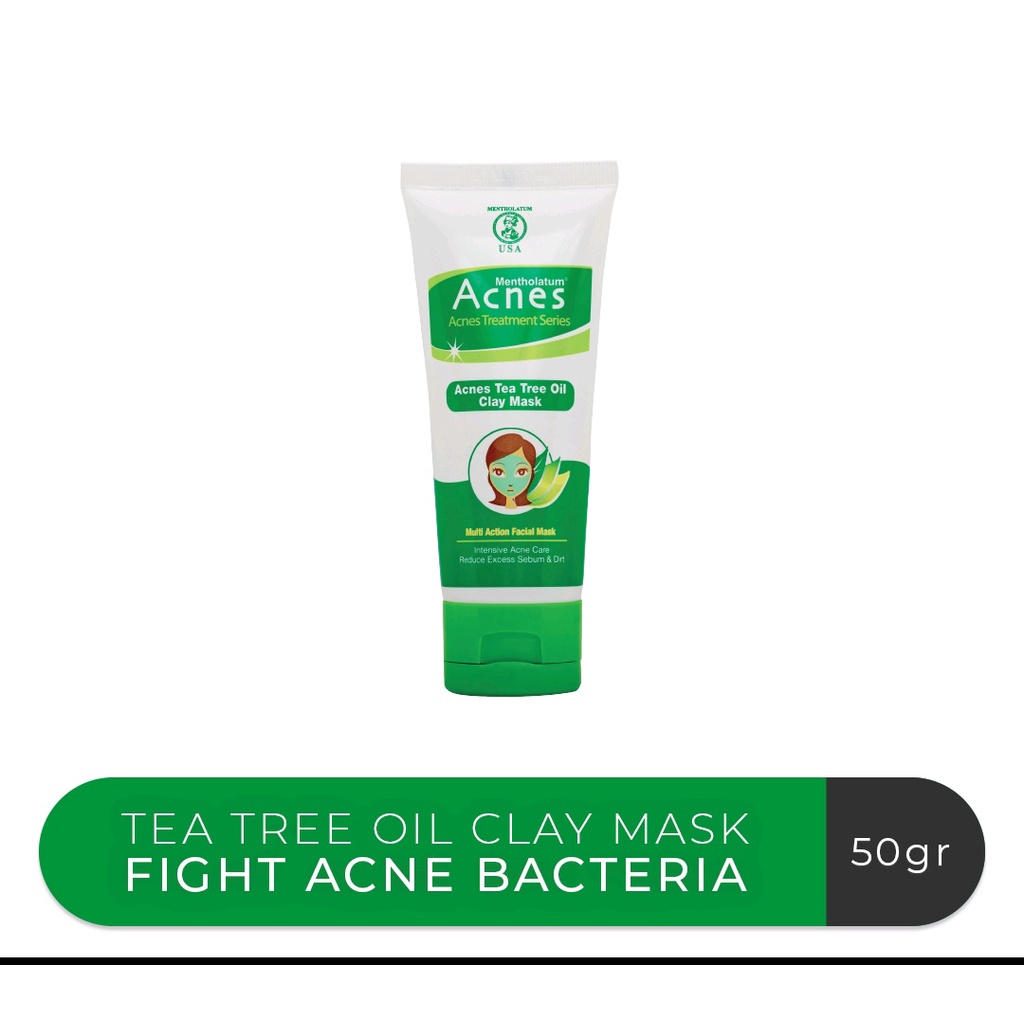 Acnes Tea Tree Oil Clay Mask / Masker Wajah 50 gr