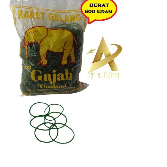 ➹ KARET GELANG IJO KARET GELANG BESAR HIJAU / MERAH @ 500 GRAM KARET GELANG MERAH @ 500 GRAM ֍