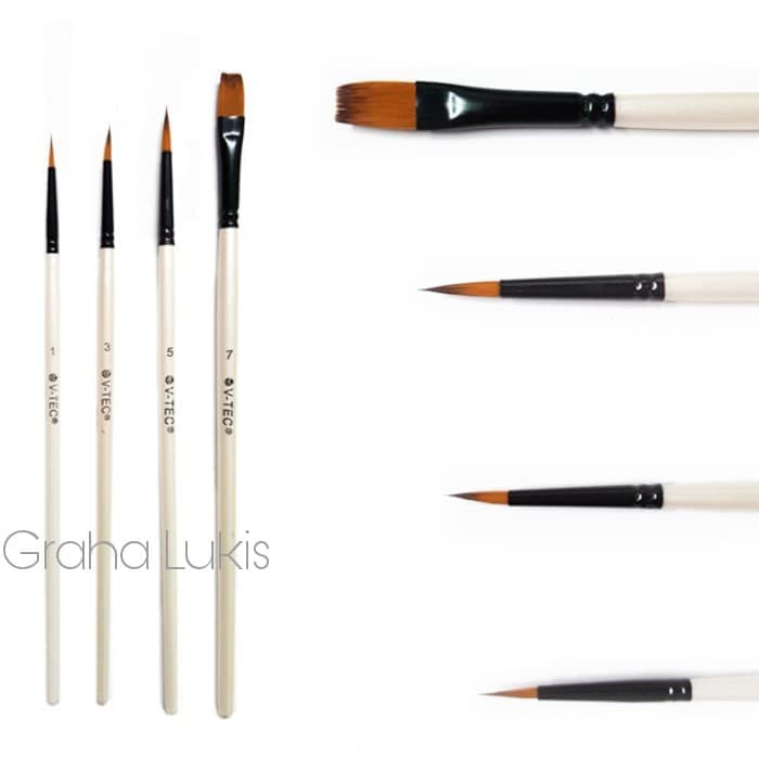 

[Promo] V Tec Brush A0286 Set 4 Kuas Lukis Set 4 terakhir