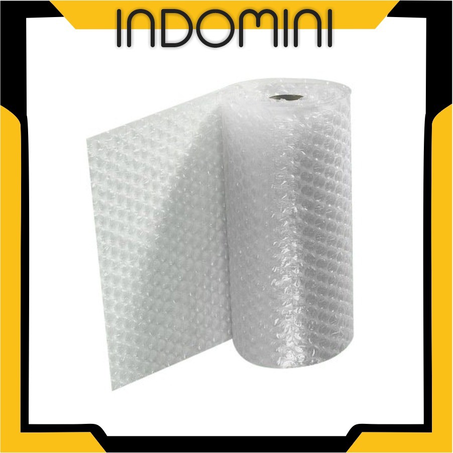 INDOMINI BUBBLE WRAP PACKING TAMBAHAN DI PRODUK BIAR LEBIH TEBAL