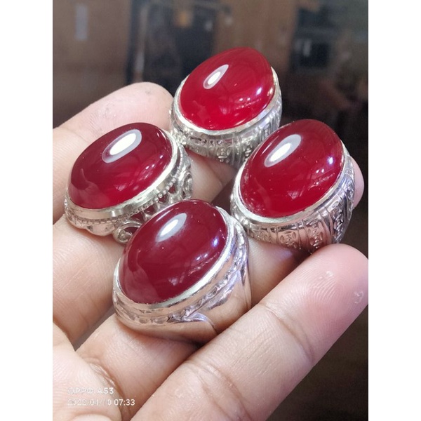 batu cincin akik darah