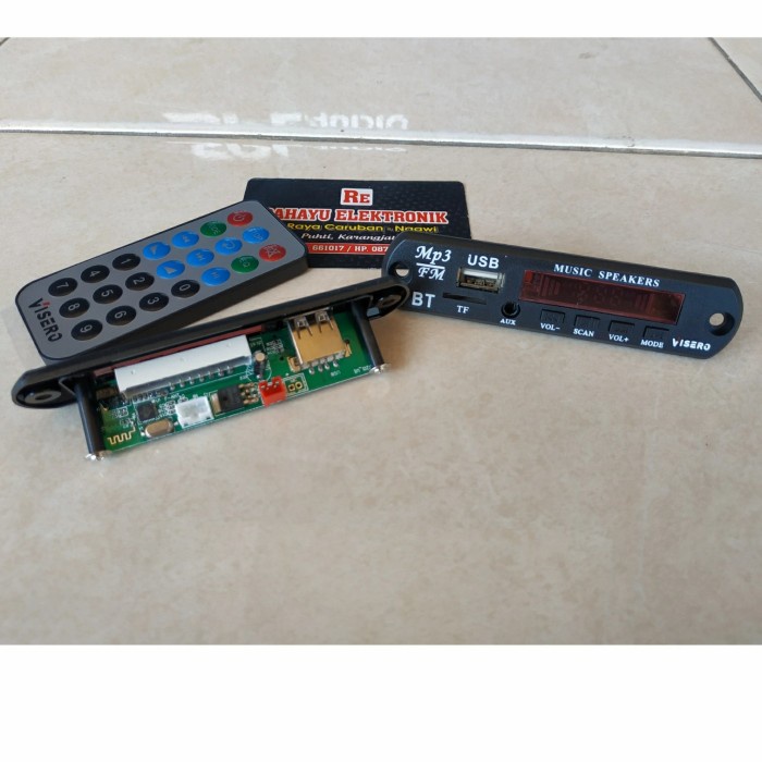 {BISA COD MURAH} KIT MODULE MP3 PLUS BLOETOOTH VISERO (0001)