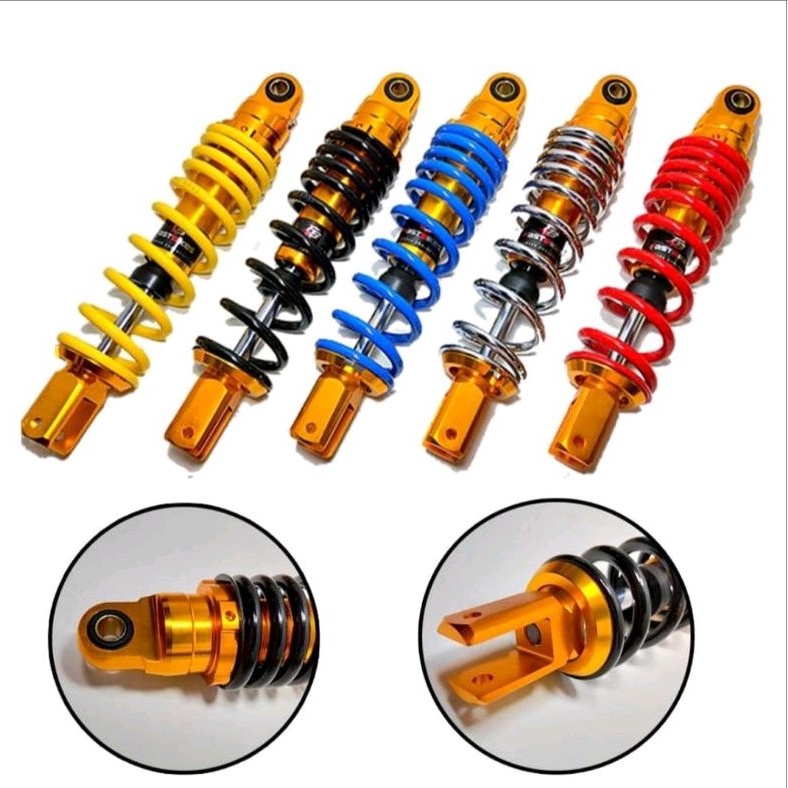 Jual Murah Shock Matic Belakang Variasi - Shock Matic 300-330Mm Beat-Mio-Scoopy-Vario Universal