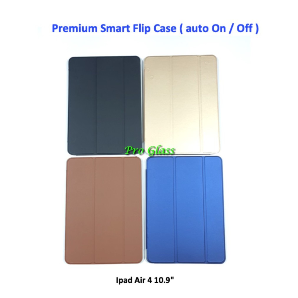 Ipad AIR 4/5 10.9&quot; 2020 Premium Smart Flip Cover Case With Autolock