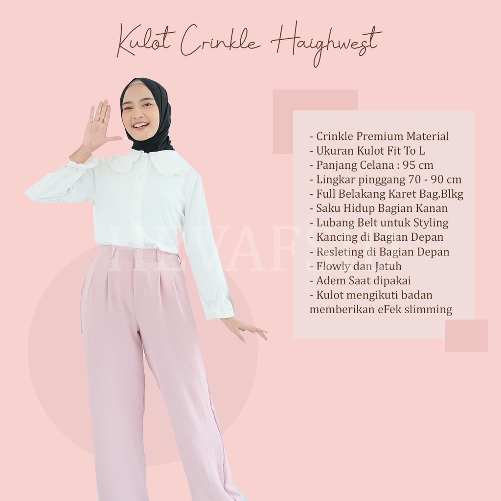 Kulot Crinkle Haighwaist