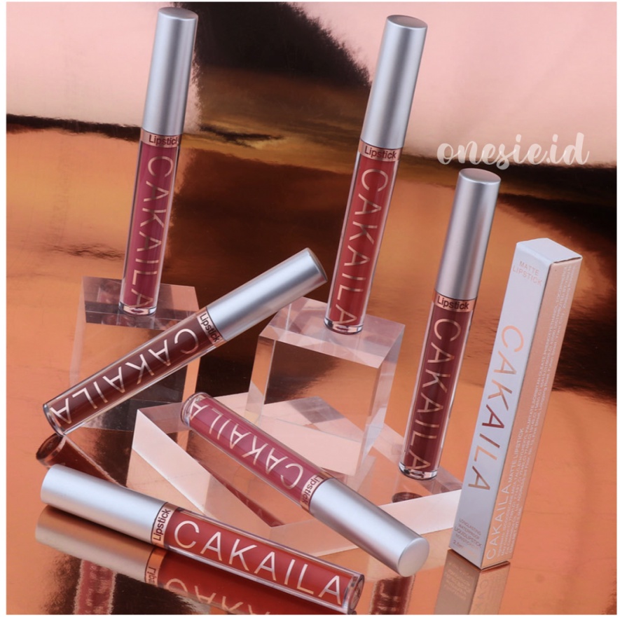 CAKAILA Lipstik Matte Lipstick Liquid Waterproof Long Lasting 18 Warna Cmaadu XX019