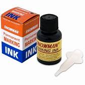 Tinta snowman permanent marking ink, refill tinta spidol snowman permanent