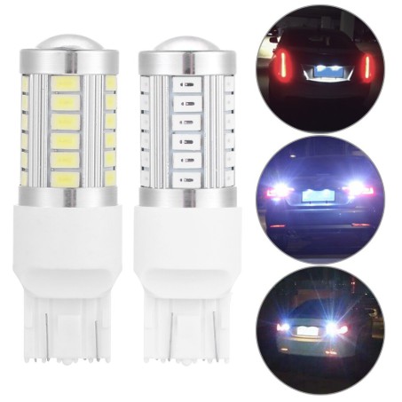 Lampu LED Sein Reting Sen Monster Rem Mobil Motor T20 33 Titik Super Bright